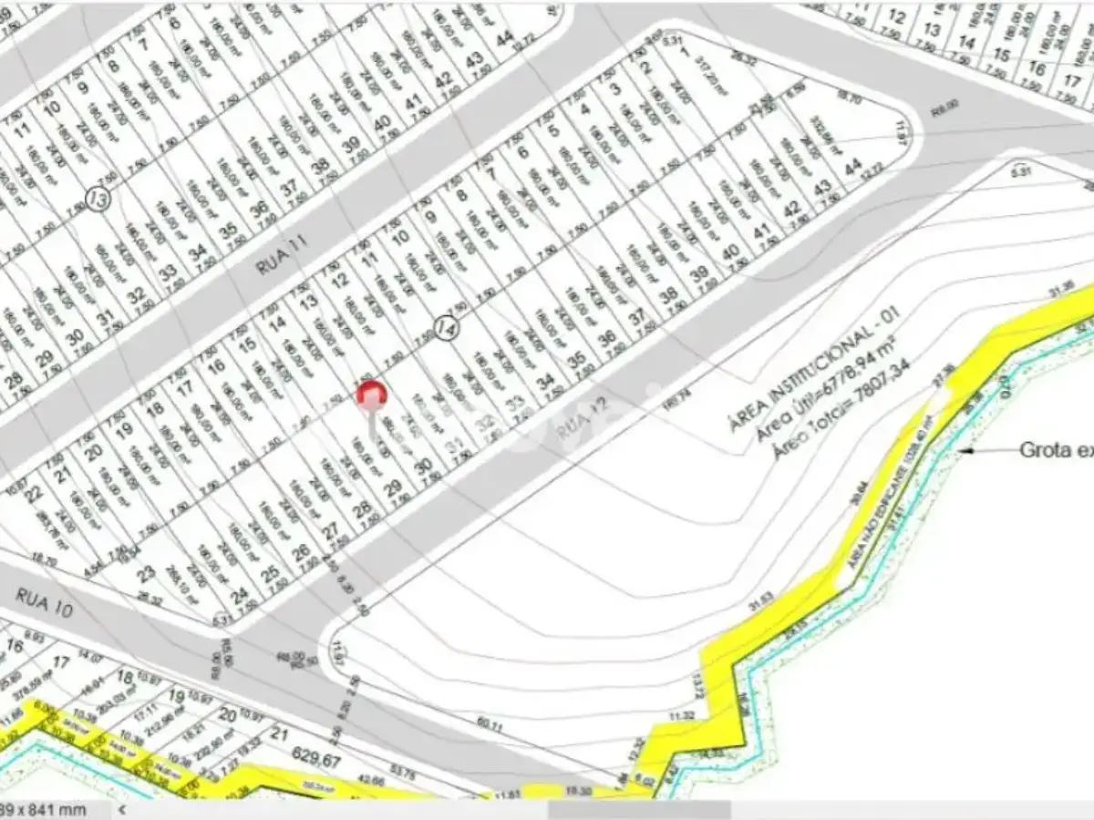 1103246_0 Lote para Venda com área de 180 m² no bairro Golden Sul