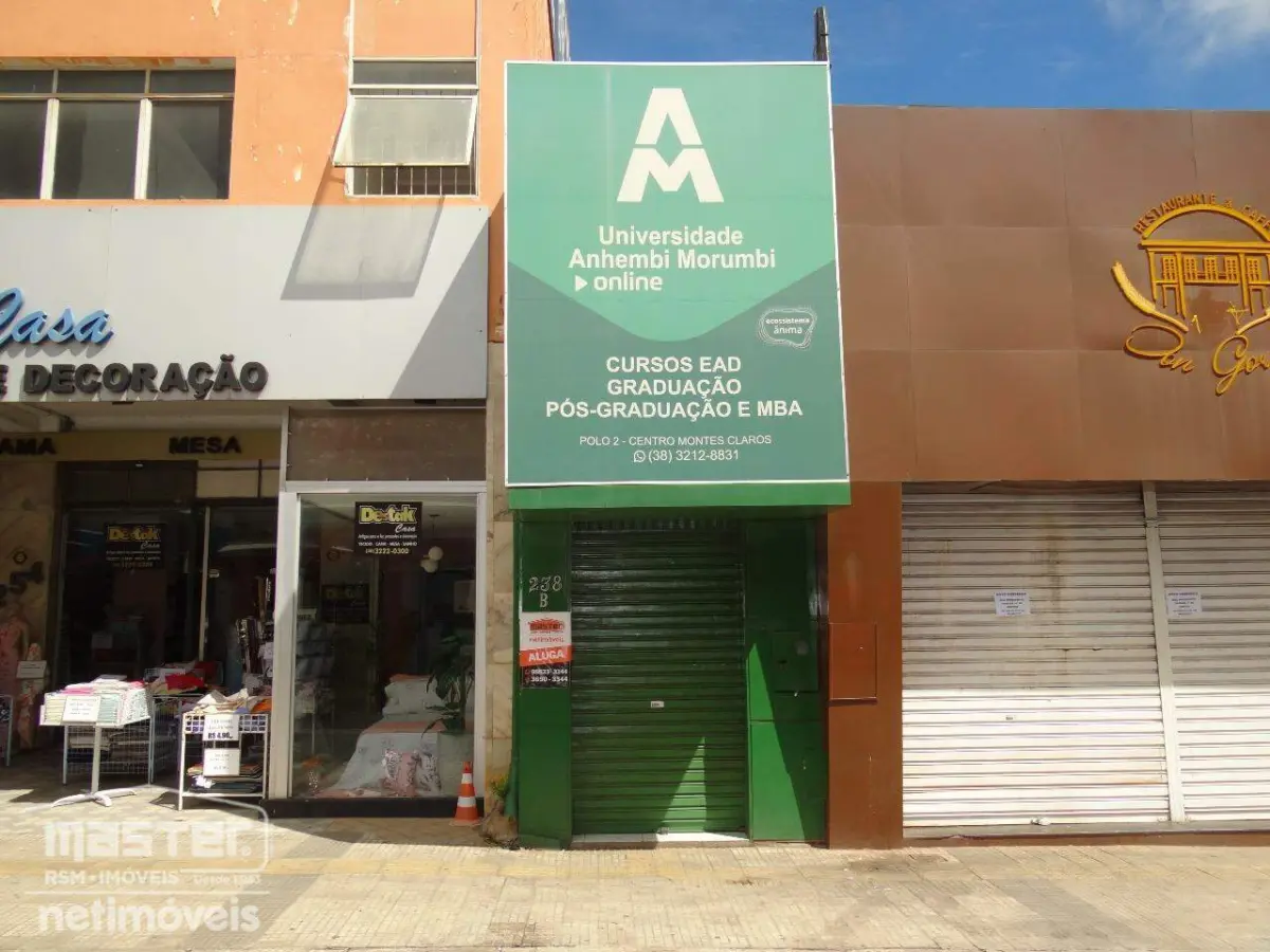 1046_0-1 Ponto Comercial para Locação de área principal de 90,21 m² no bairro Centro
