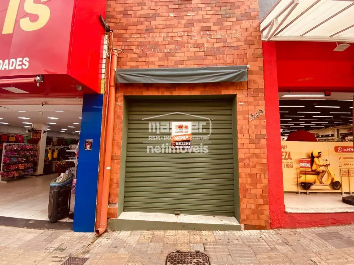 Ponto Comercial para Locação de área principal de 17,00 m² no bairro Centro