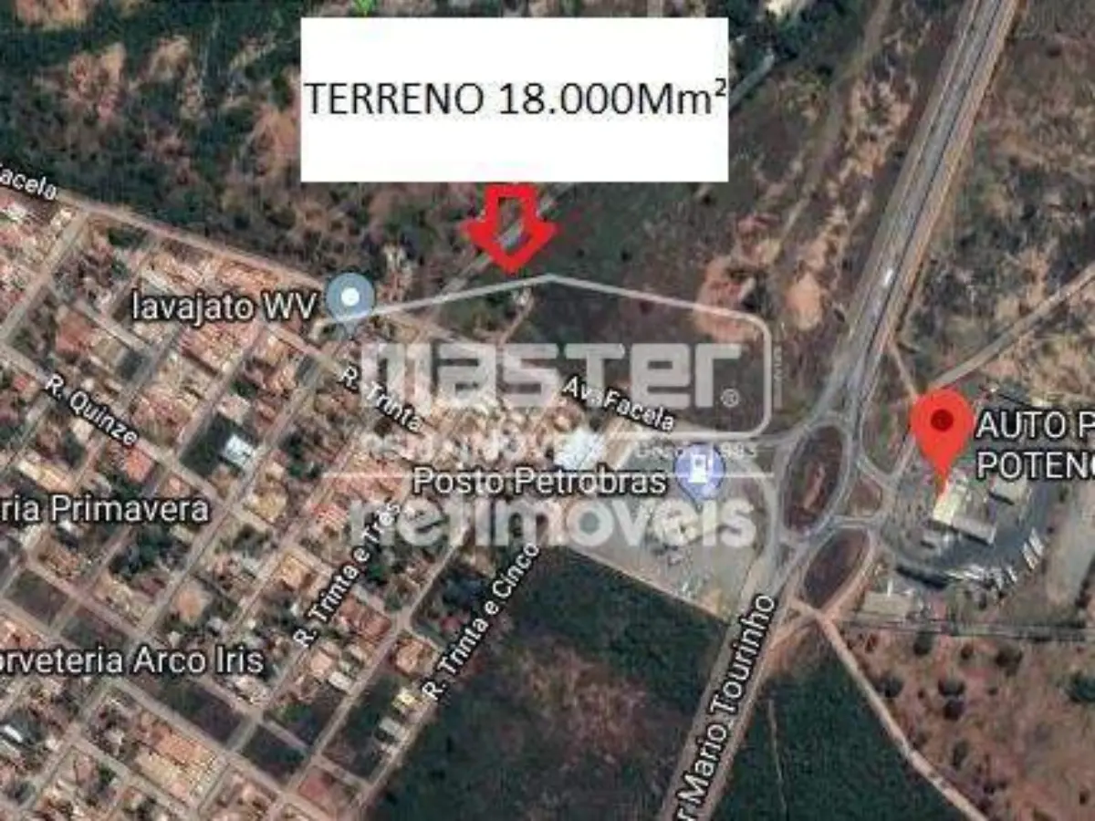 Lote para Locação com área de 18000,00 m² no bairro Jardim Primavera