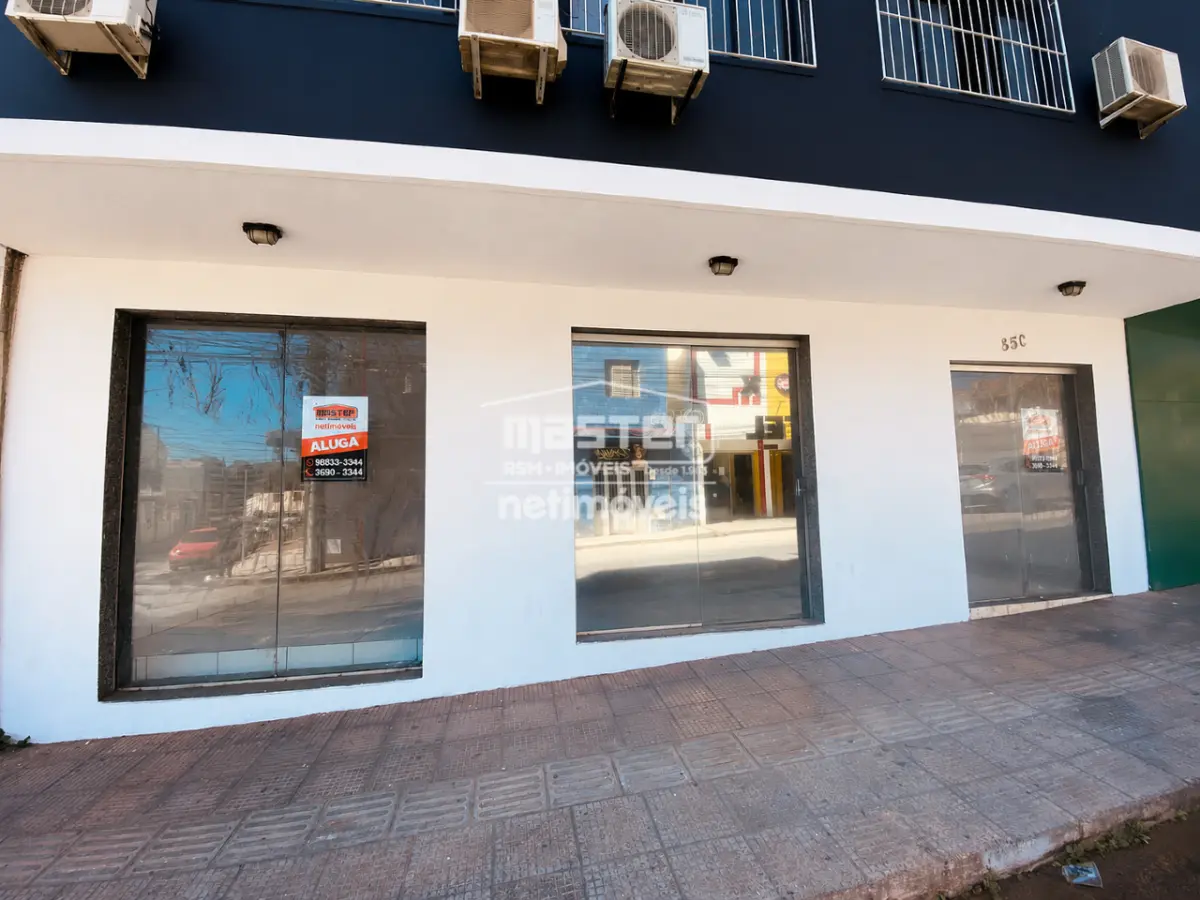 Ponto Comercial para Locação de área principal de 140,00 m² no bairro Centro