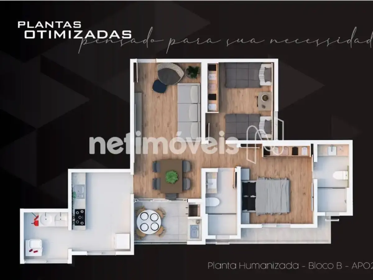 1191052_0 Apartamento para Venda com 3 quartos no bairro Funcionários