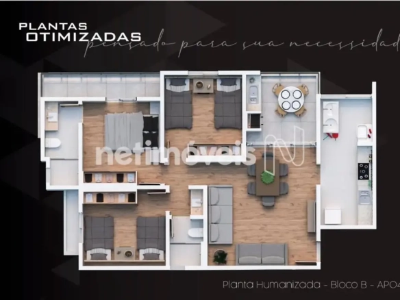 Apartamento para Venda com 2 quartos no bairro Funcionários