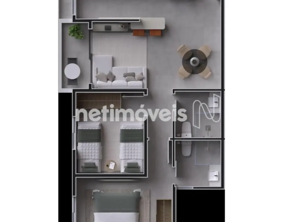Apartamento para Venda com 2 quartos no bairro Major Prates