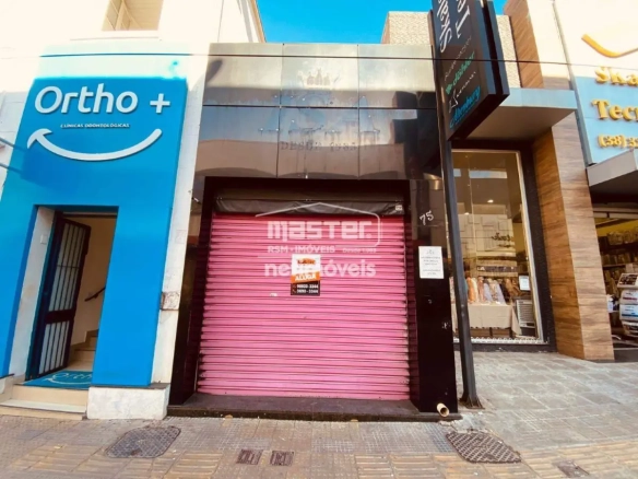 Ponto Comercial para Locação de área principal de 100,00 m² no bairro Centro